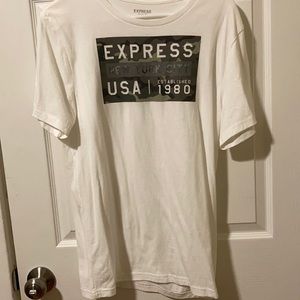 Express NYC graphic T-shirt.